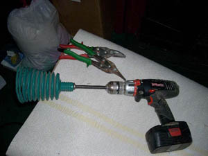 Drill access openings